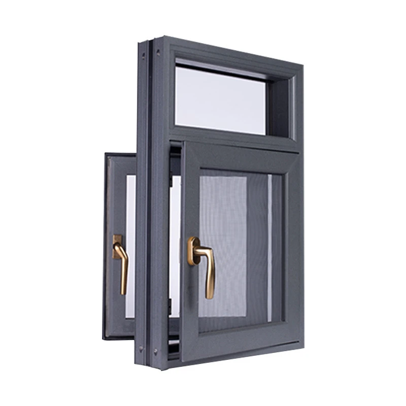 Aluminum casement window Aluminum casement window